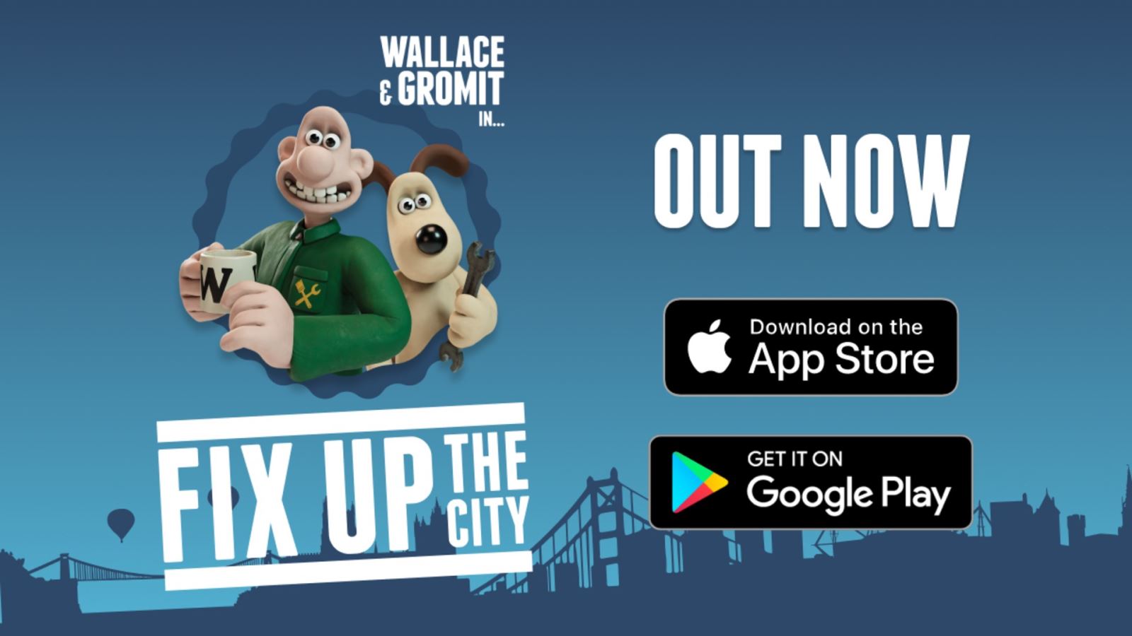 Fix Up The City with Wallace and Gromit